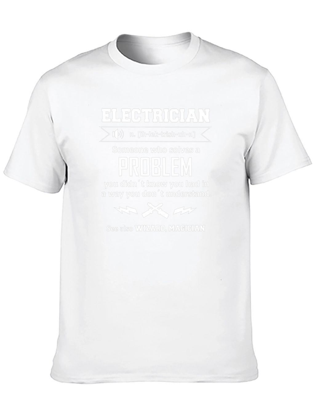 Electrician Definition T-Shirt - Funny Gift