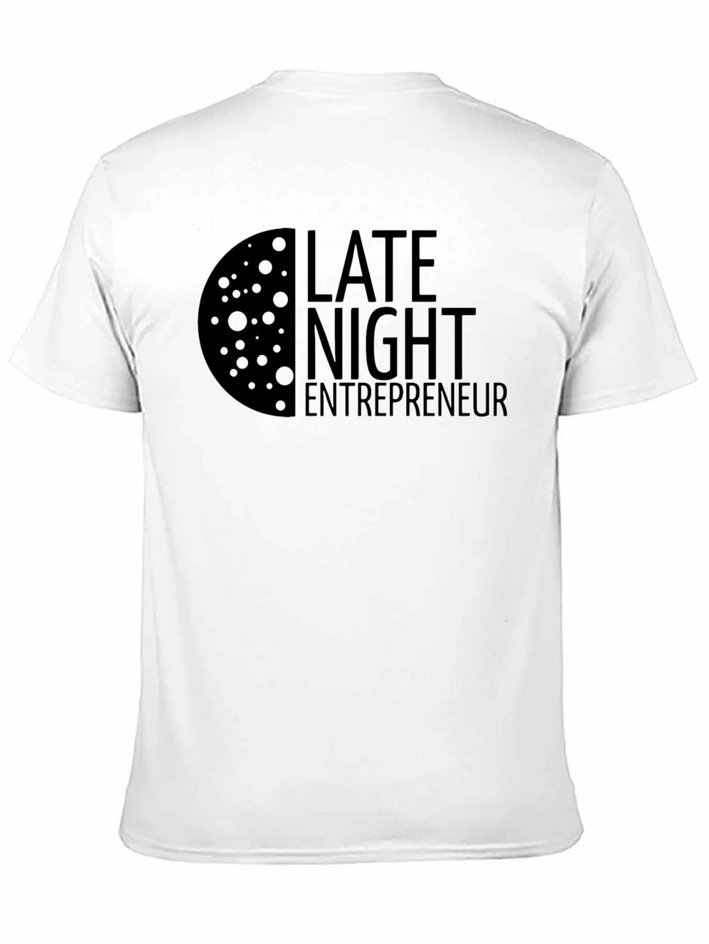 Late Night Entrepreneur Black T-Shirt