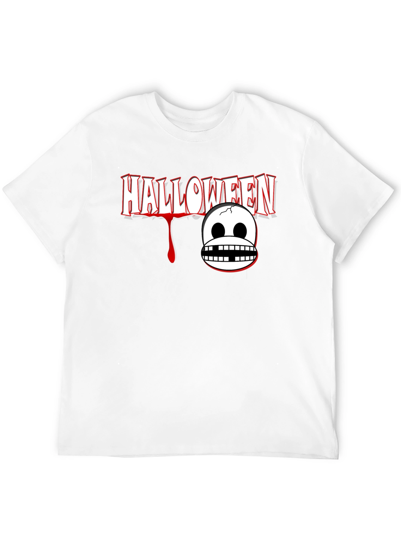 Halloween Graphic Print T-Shirt