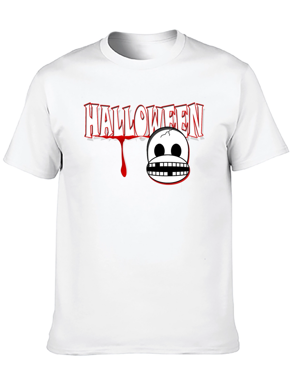Halloween Graphic Print T-Shirt