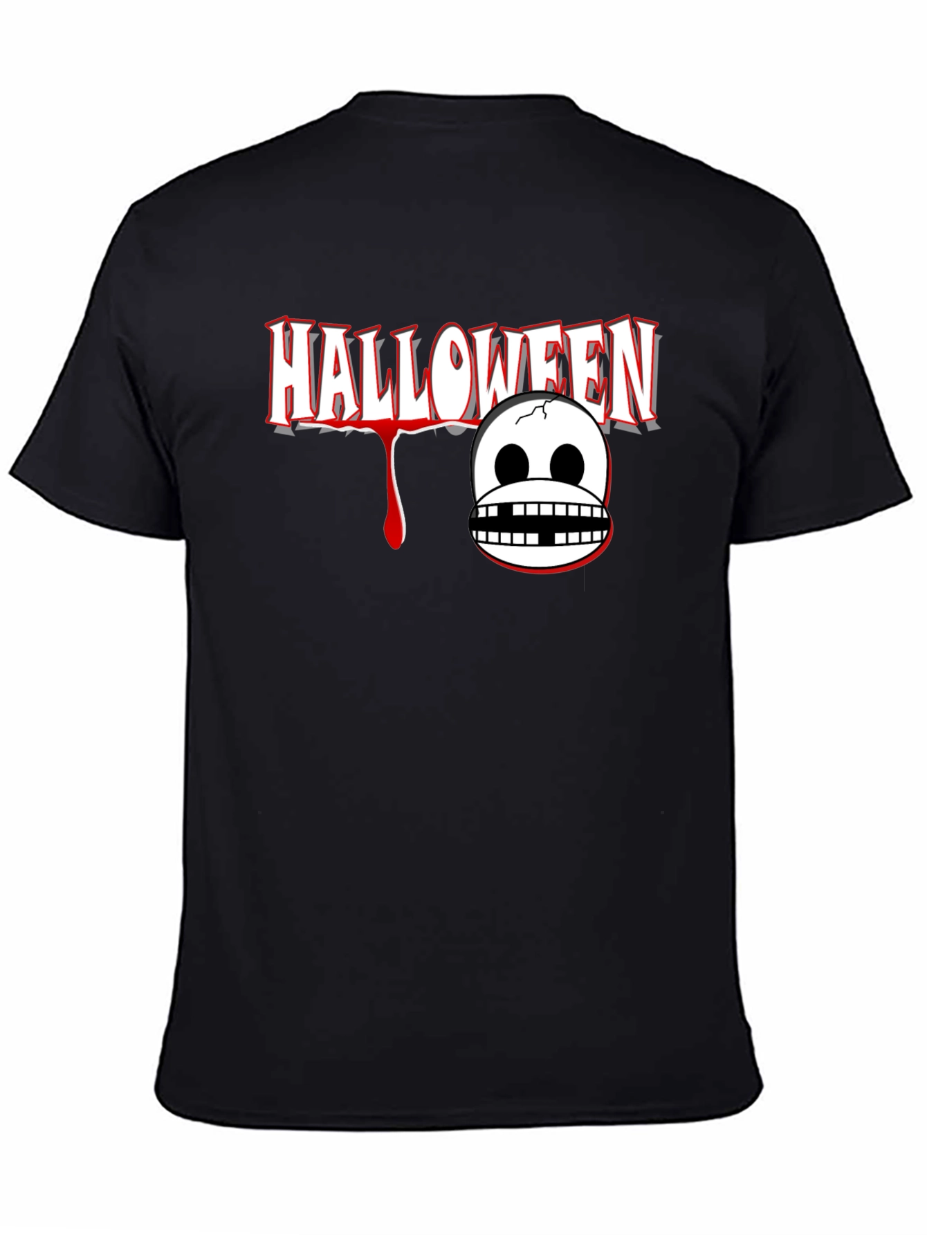 Halloween Graphic Print T-Shirt