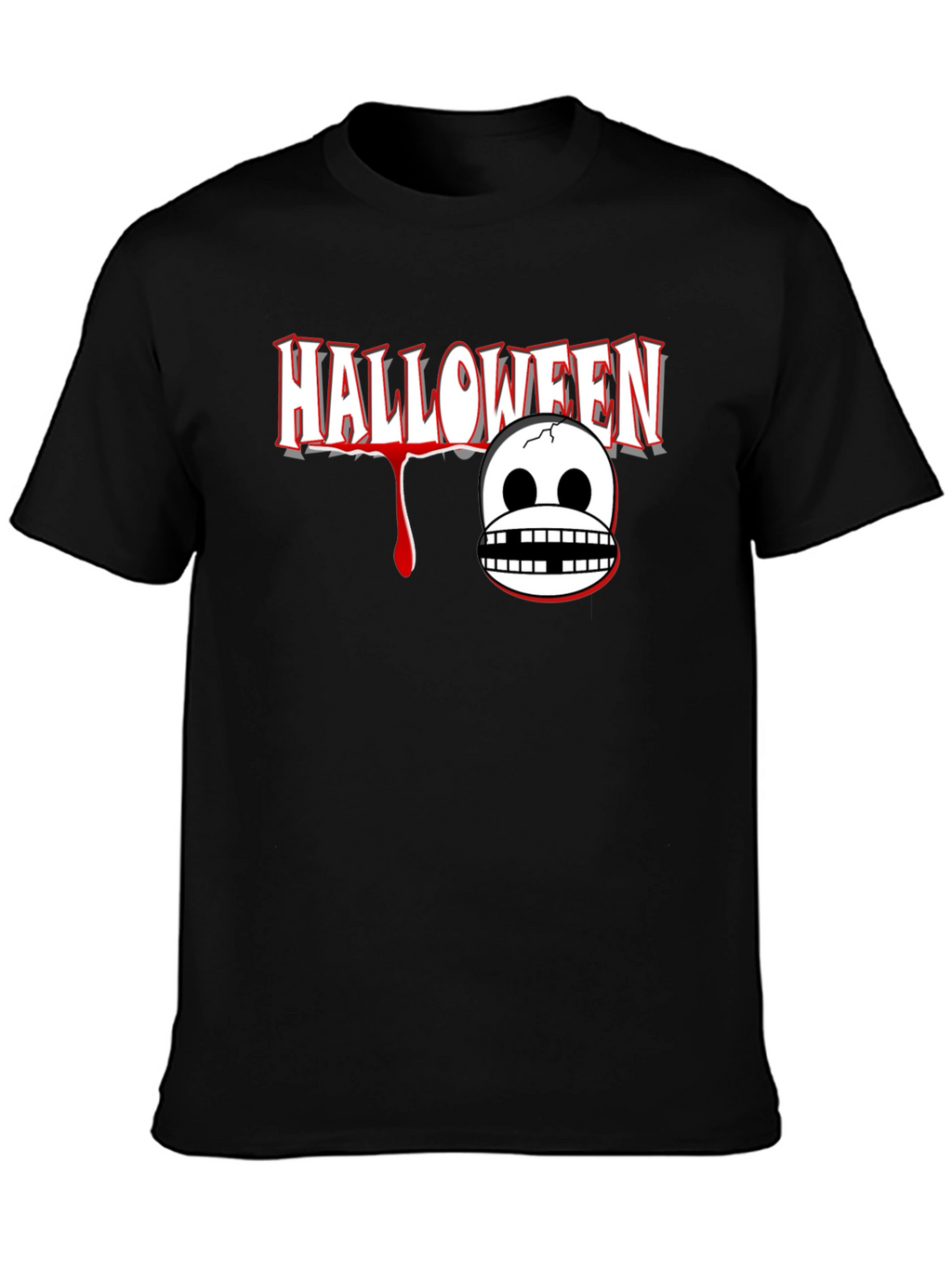 Halloween Graphic Print T-Shirt
