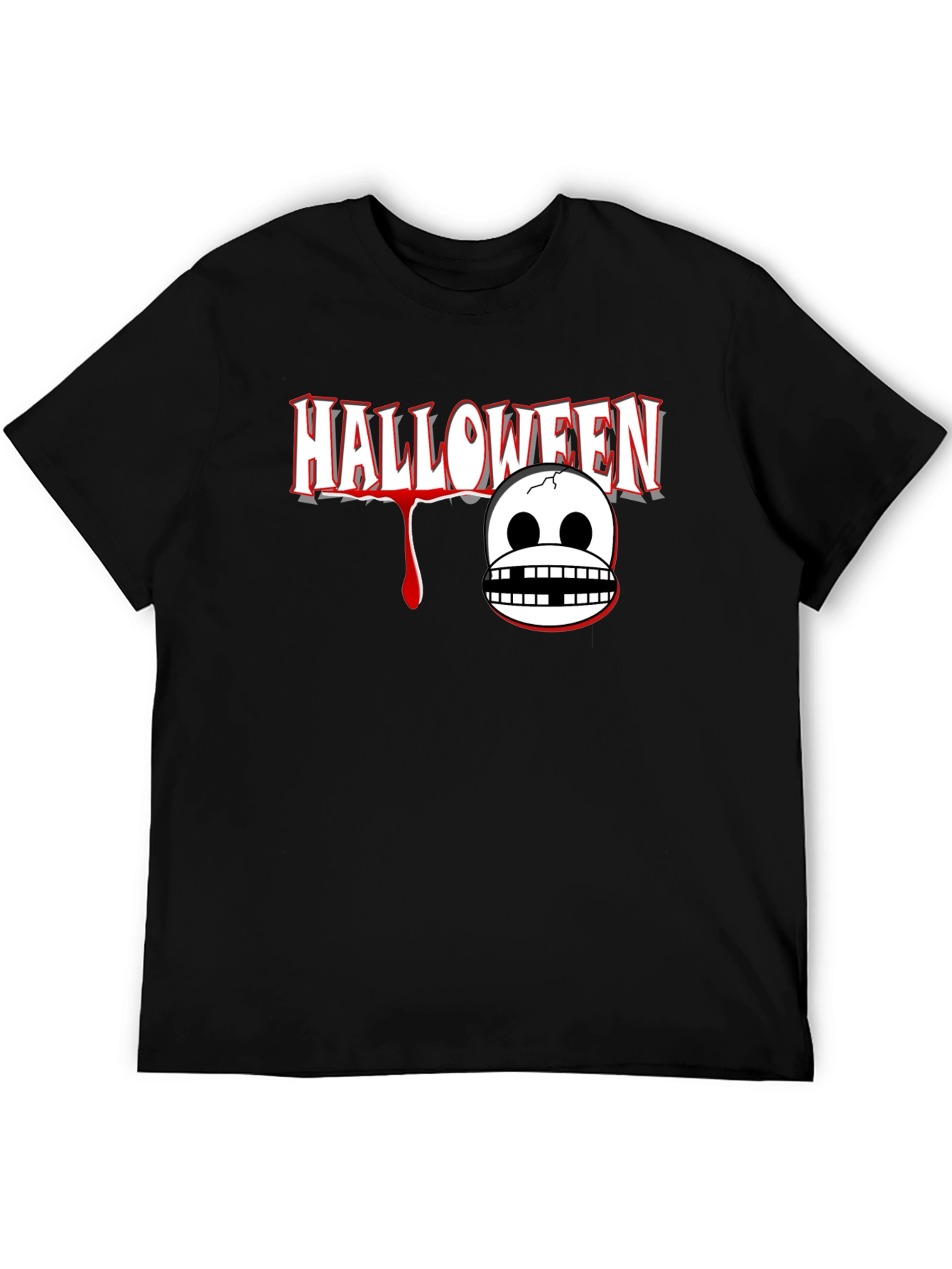 Halloween Graphic Print T-Shirt