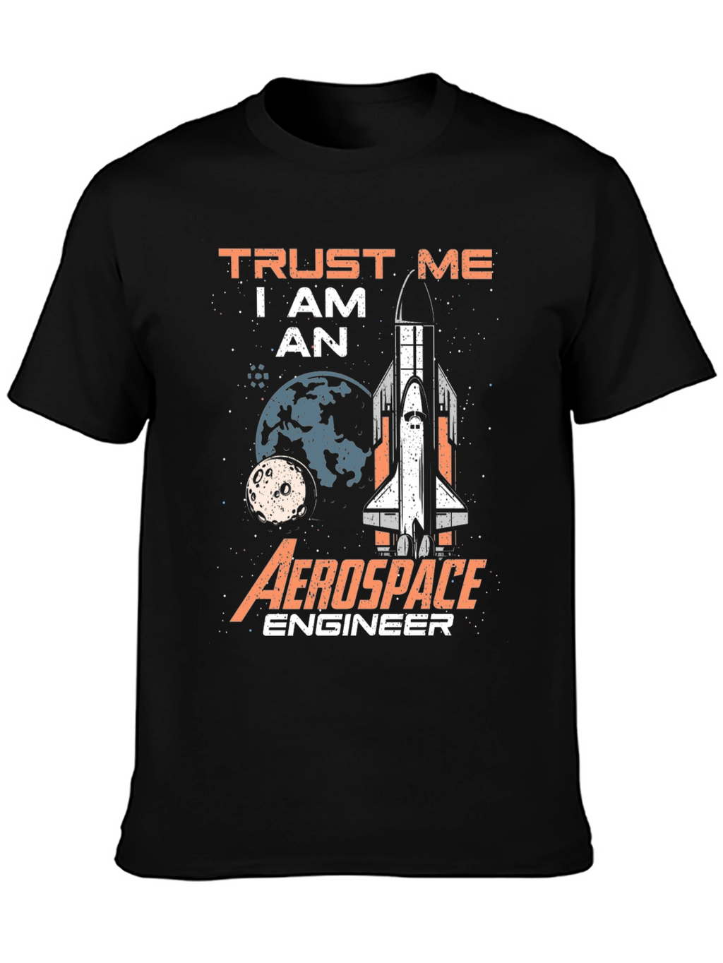 Aerospace Engineer T-Shirt - Space Shuttle Design
