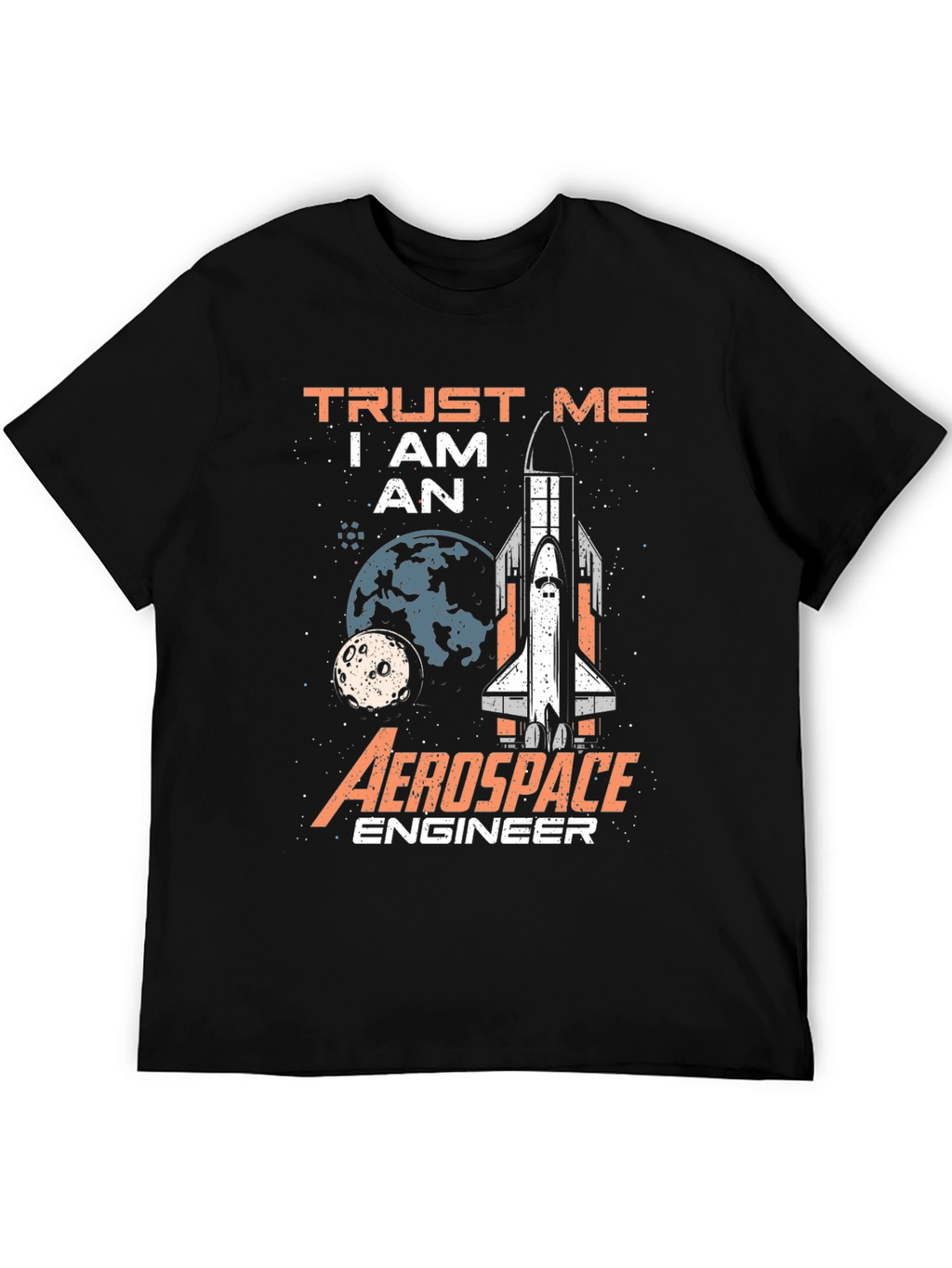 Aerospace Engineer T-Shirt - Space Shuttle Design