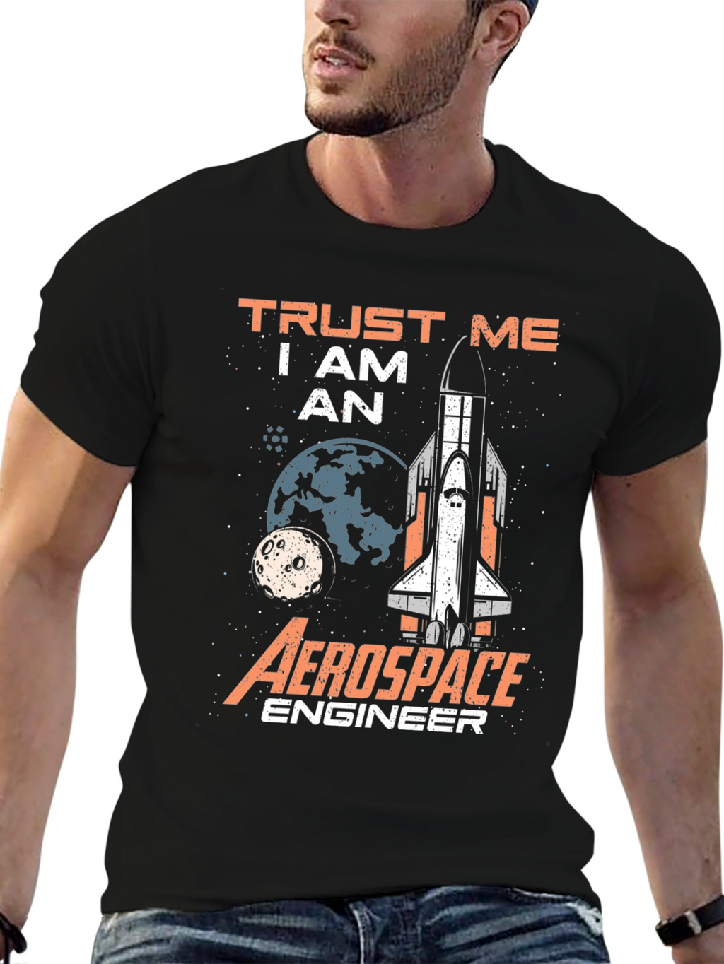 Aerospace Engineer T-Shirt - Space Shuttle Design