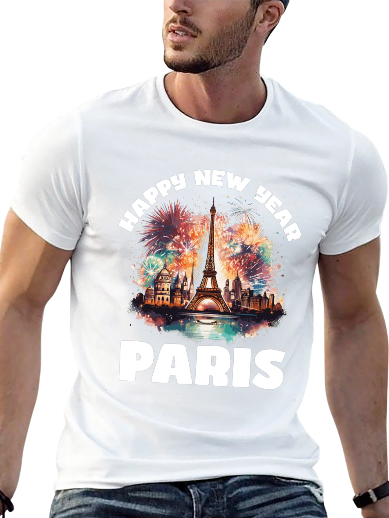 Happy New Year Paris T-Shirt