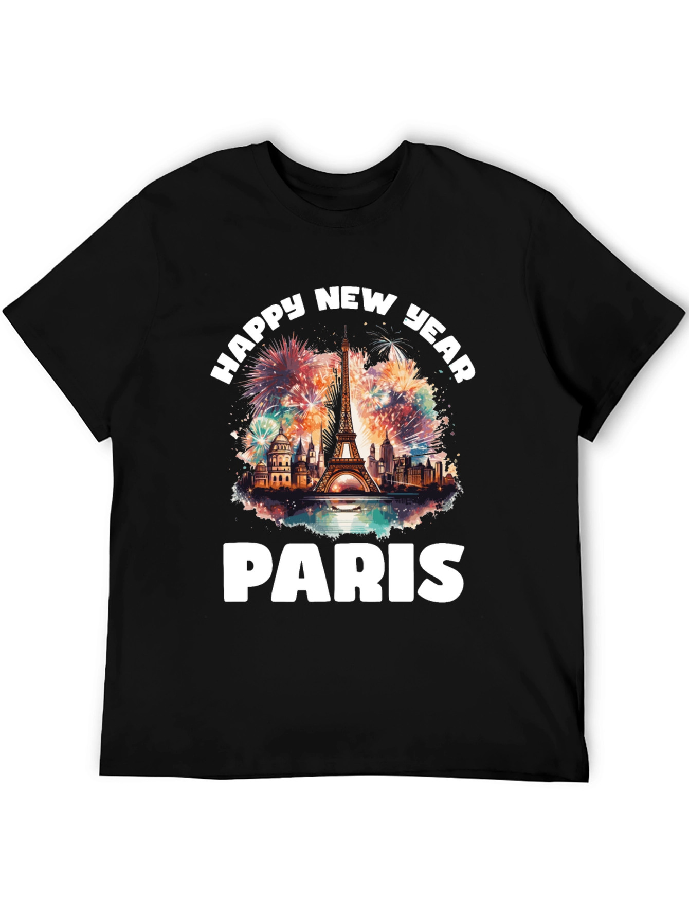 Happy New Year Paris T-Shirt