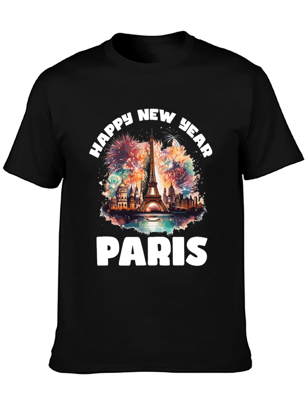 Happy New Year Paris T-Shirt