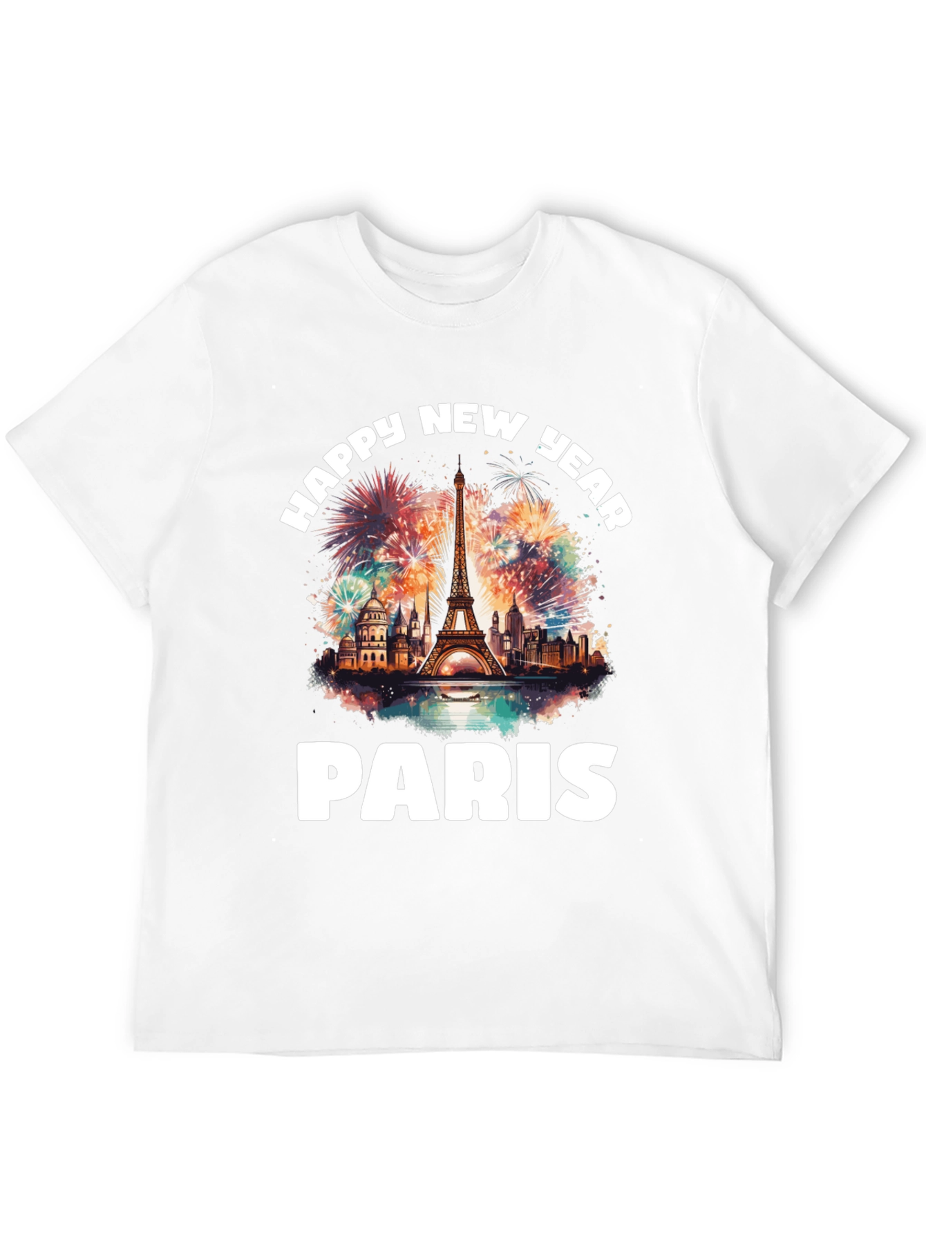 Happy New Year Paris T-Shirt