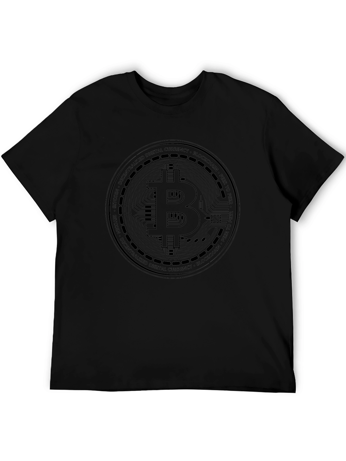 Bitcoin Blockchain T-Shirt - Crypto Currency Tee