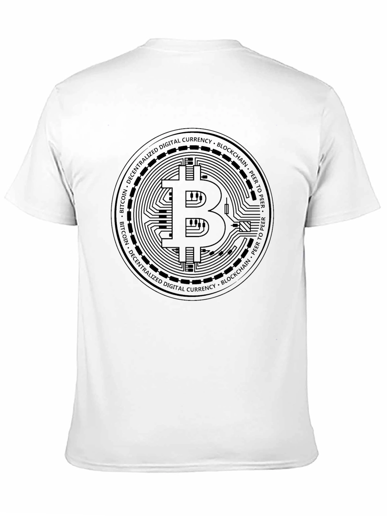 Bitcoin Blockchain T-Shirt - Crypto Currency Tee