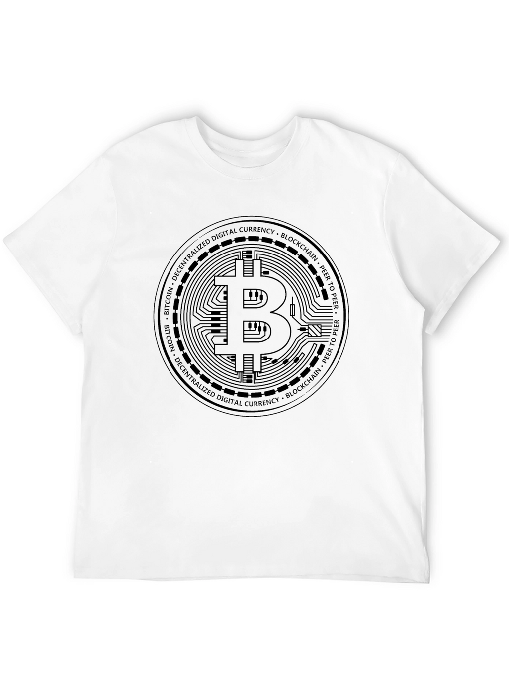 Bitcoin Blockchain T-Shirt - Crypto Currency Tee