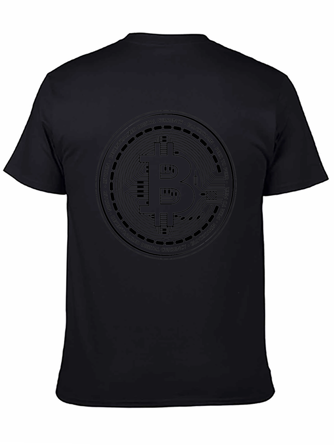 Bitcoin Blockchain T-Shirt - Crypto Currency Tee
