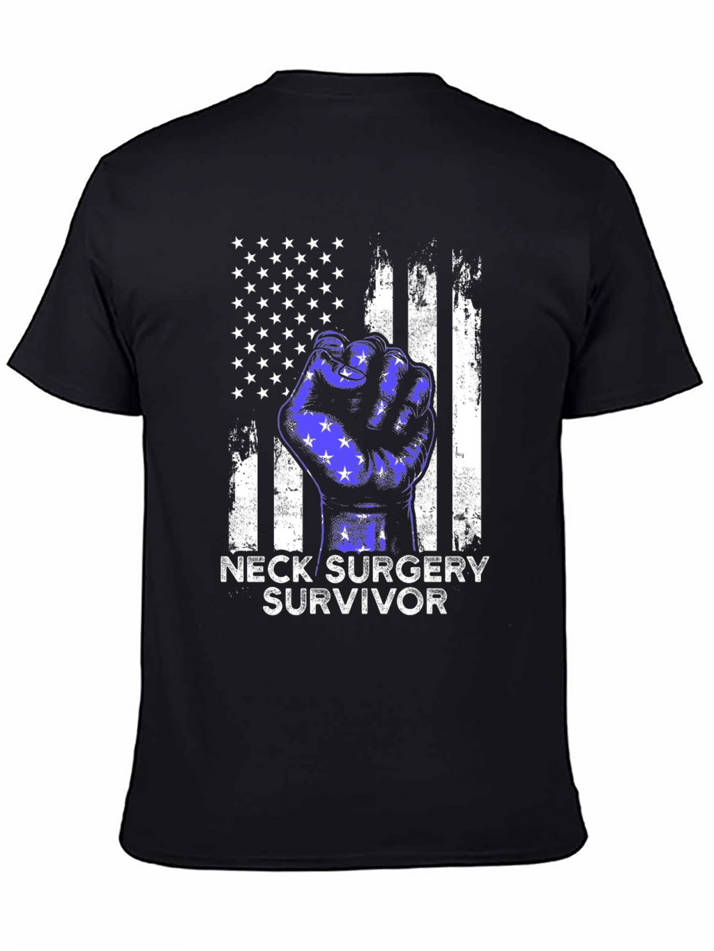 Neck Surgery Survivor Fist T-Shirt