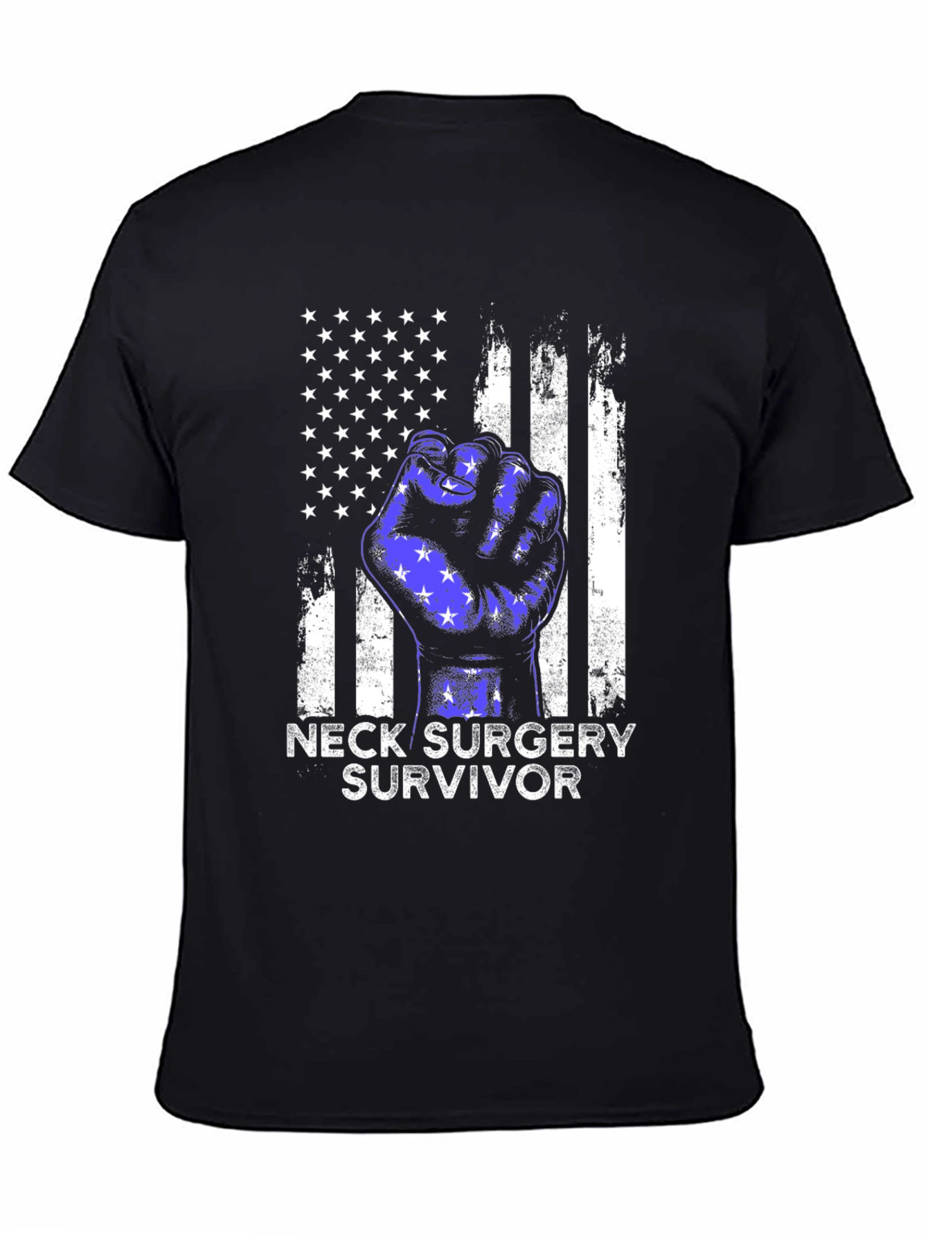 Neck Surgery Survivor Fist T-Shirt