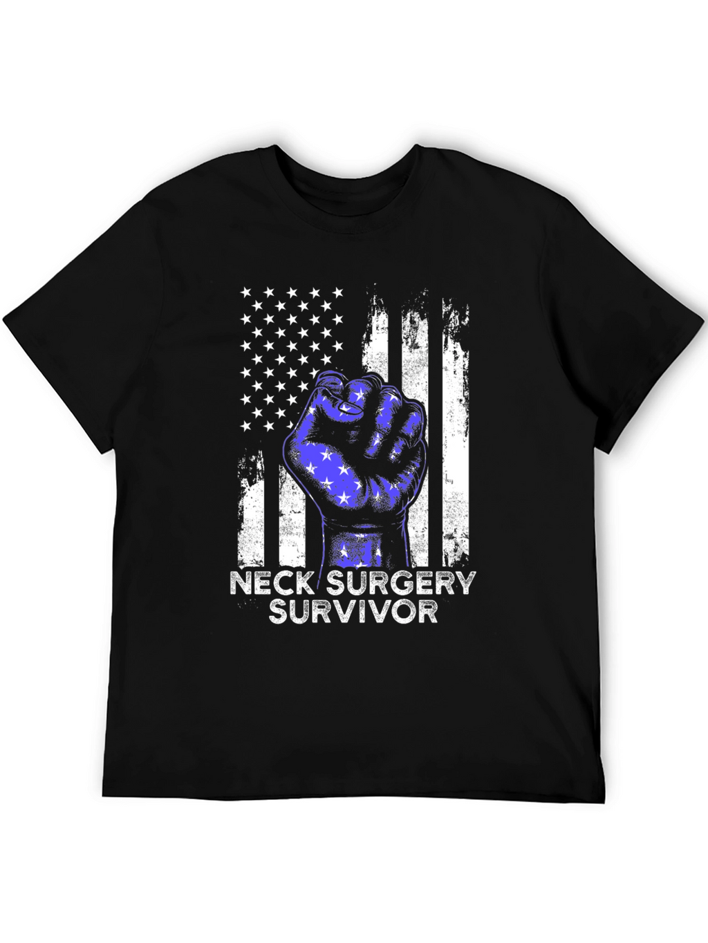 Neck Surgery Survivor Fist T-Shirt