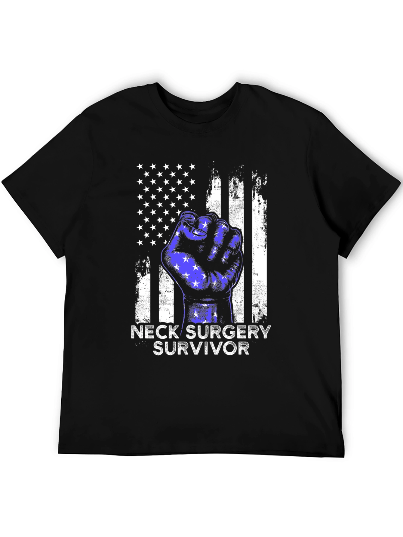 Neck Surgery Survivor Fist T-Shirt