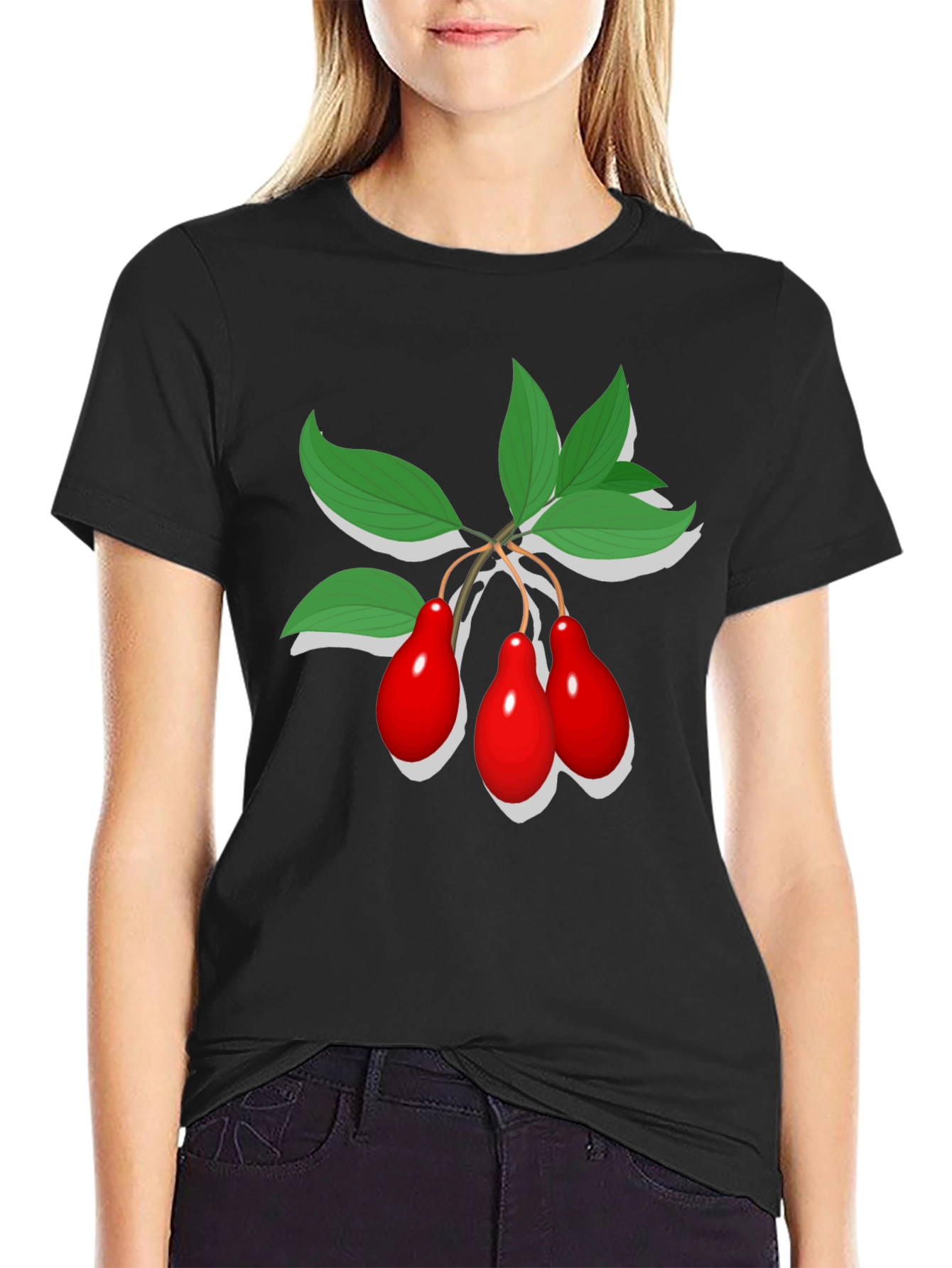Dogwood Fruit Graphic Tee - Premium Comfort