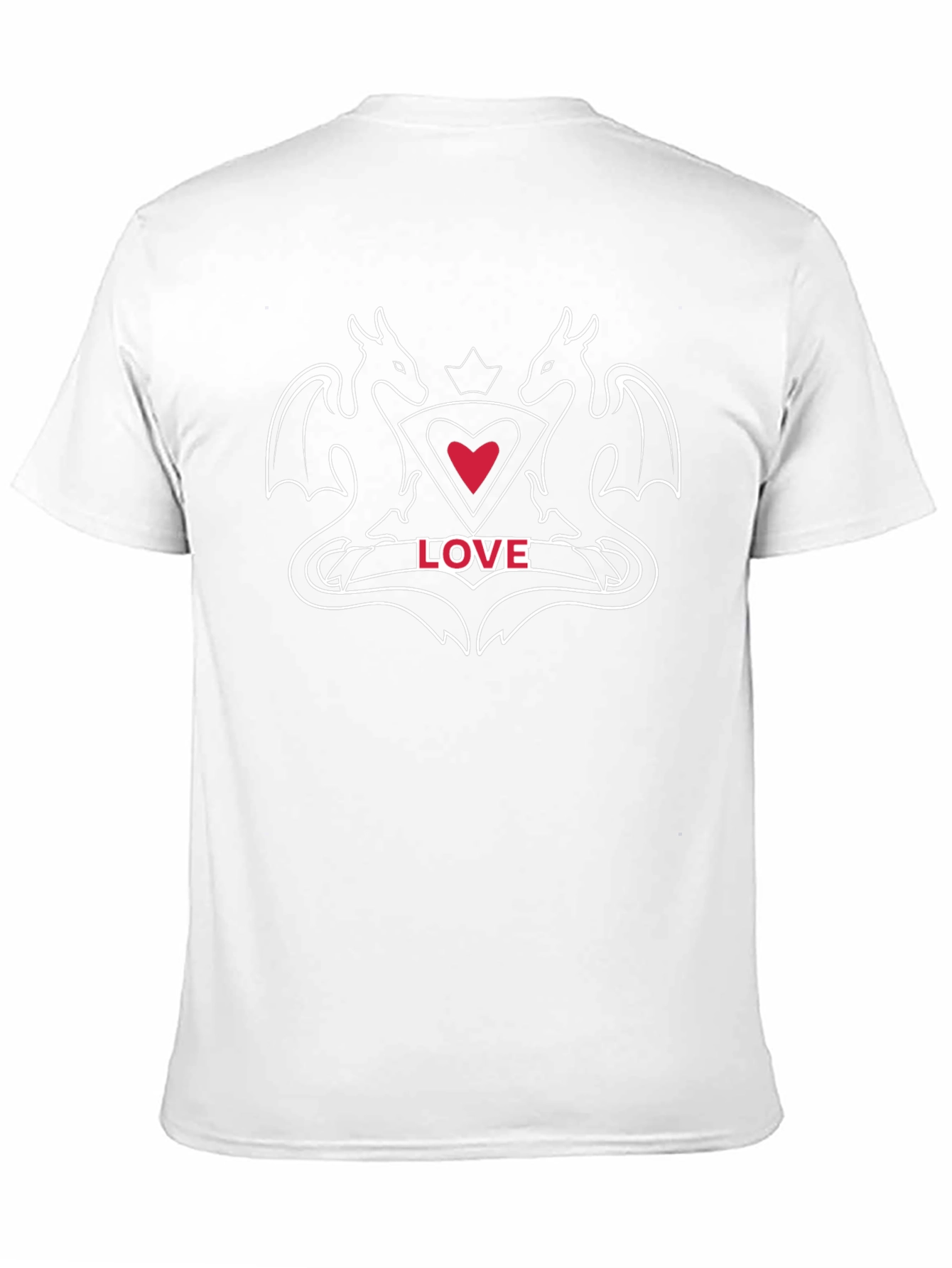 Dragon Love T-Shirt - Stylish Graphic Tee