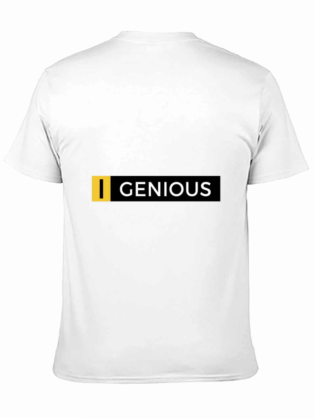 Genious Graphic Tee - Black Cotton Blend