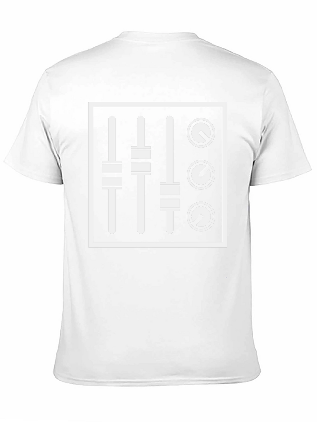 DJ Mixer Graphic T-Shirt - Black