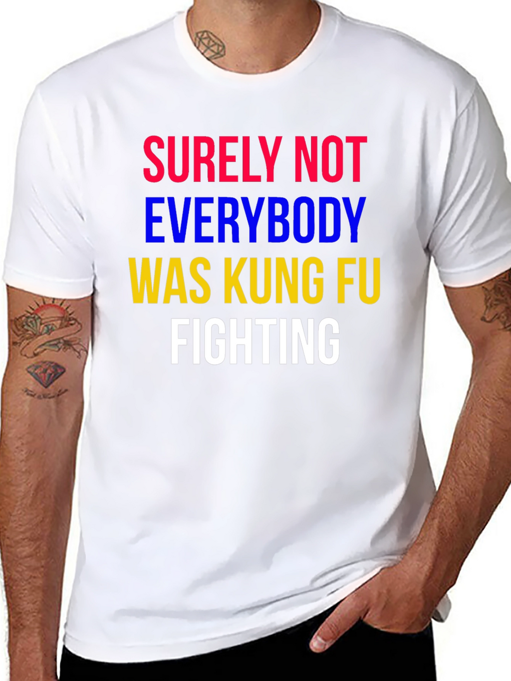 Kung Fu Fighting Graphic T-Shirt