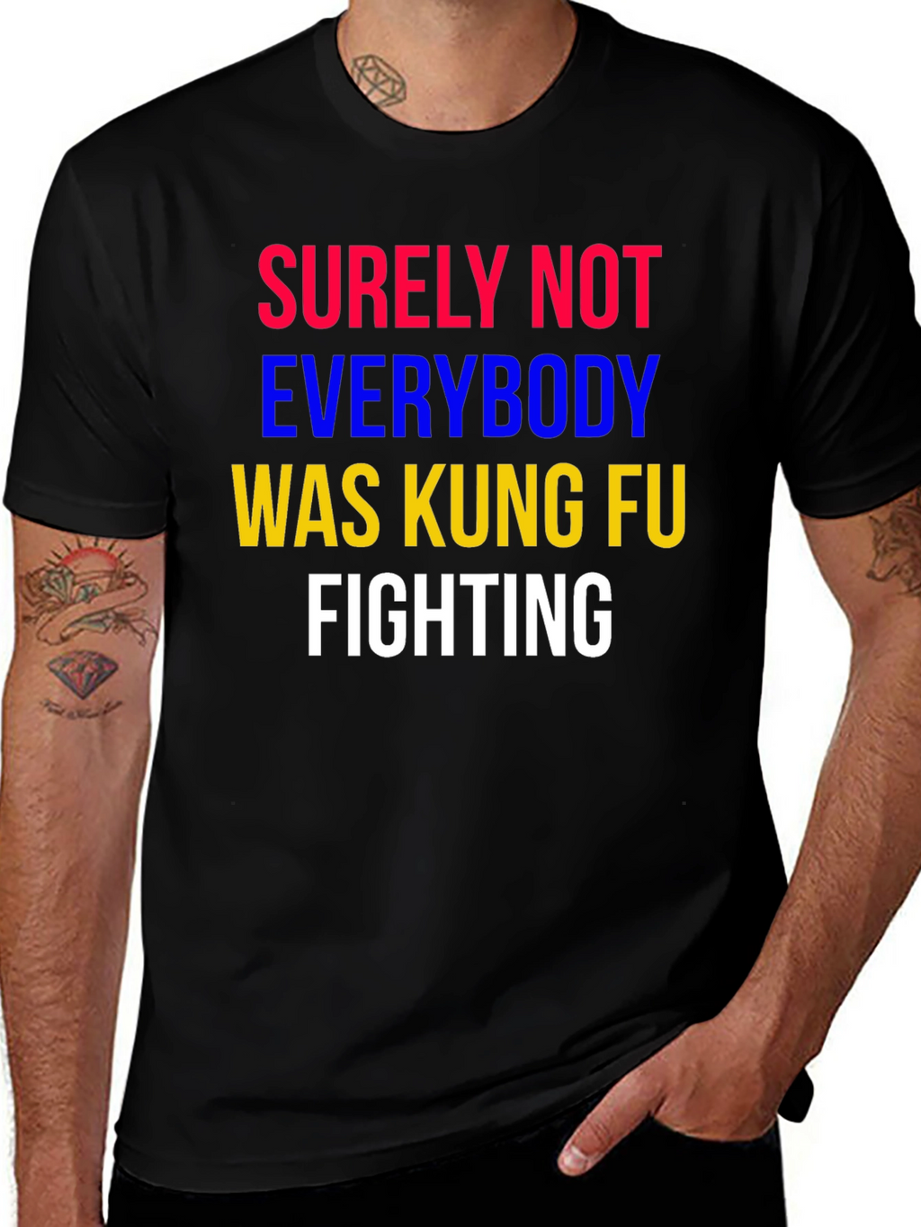 Kung Fu Fighting Graphic T-Shirt
