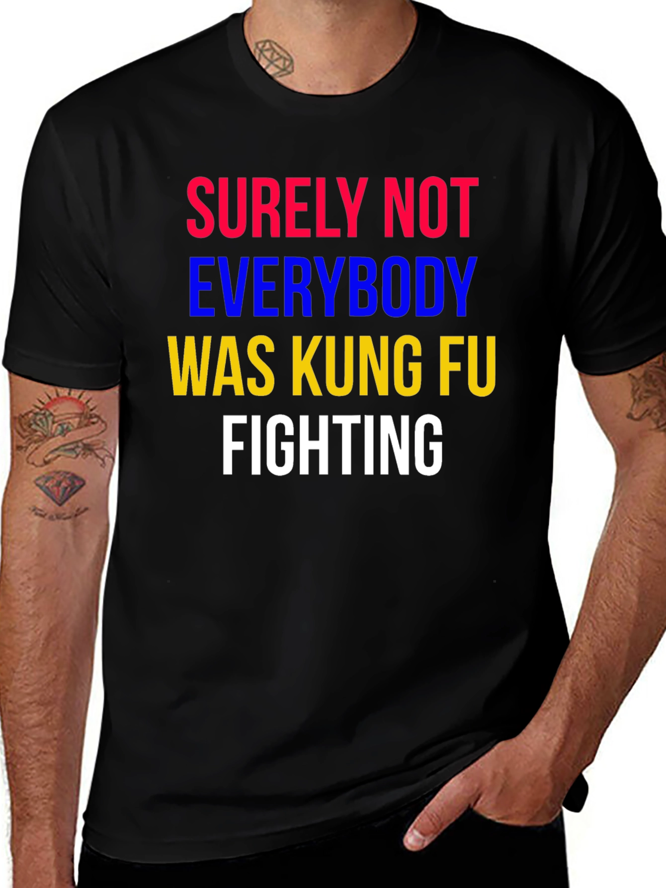 Kung Fu Fighting Graphic T-Shirt