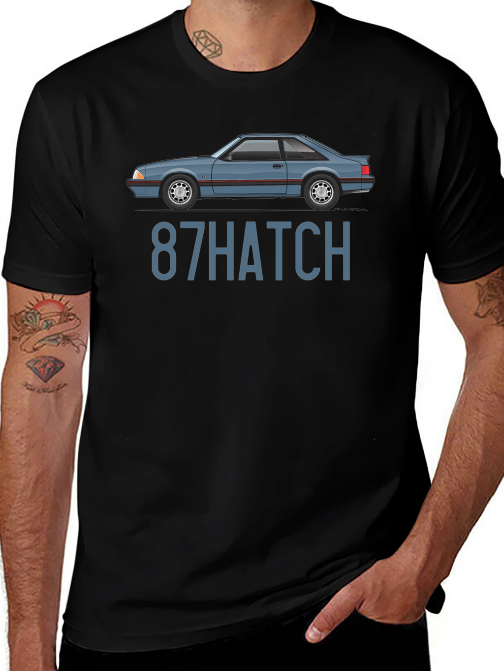 87 Hatch Graphic T-Shirt