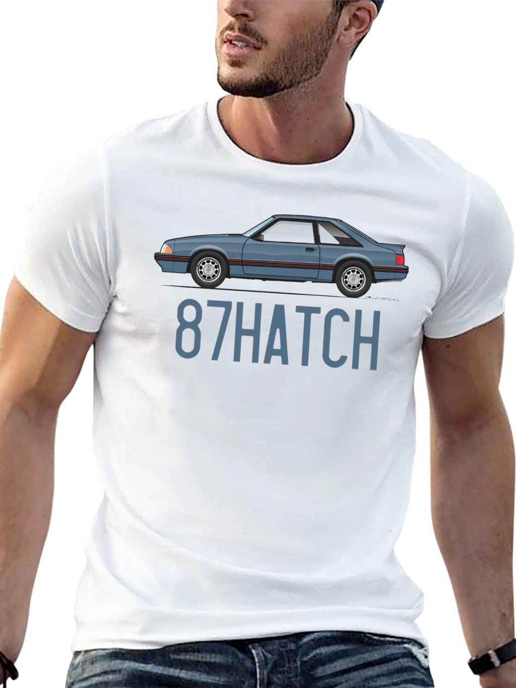 87 Hatch Graphic T-Shirt