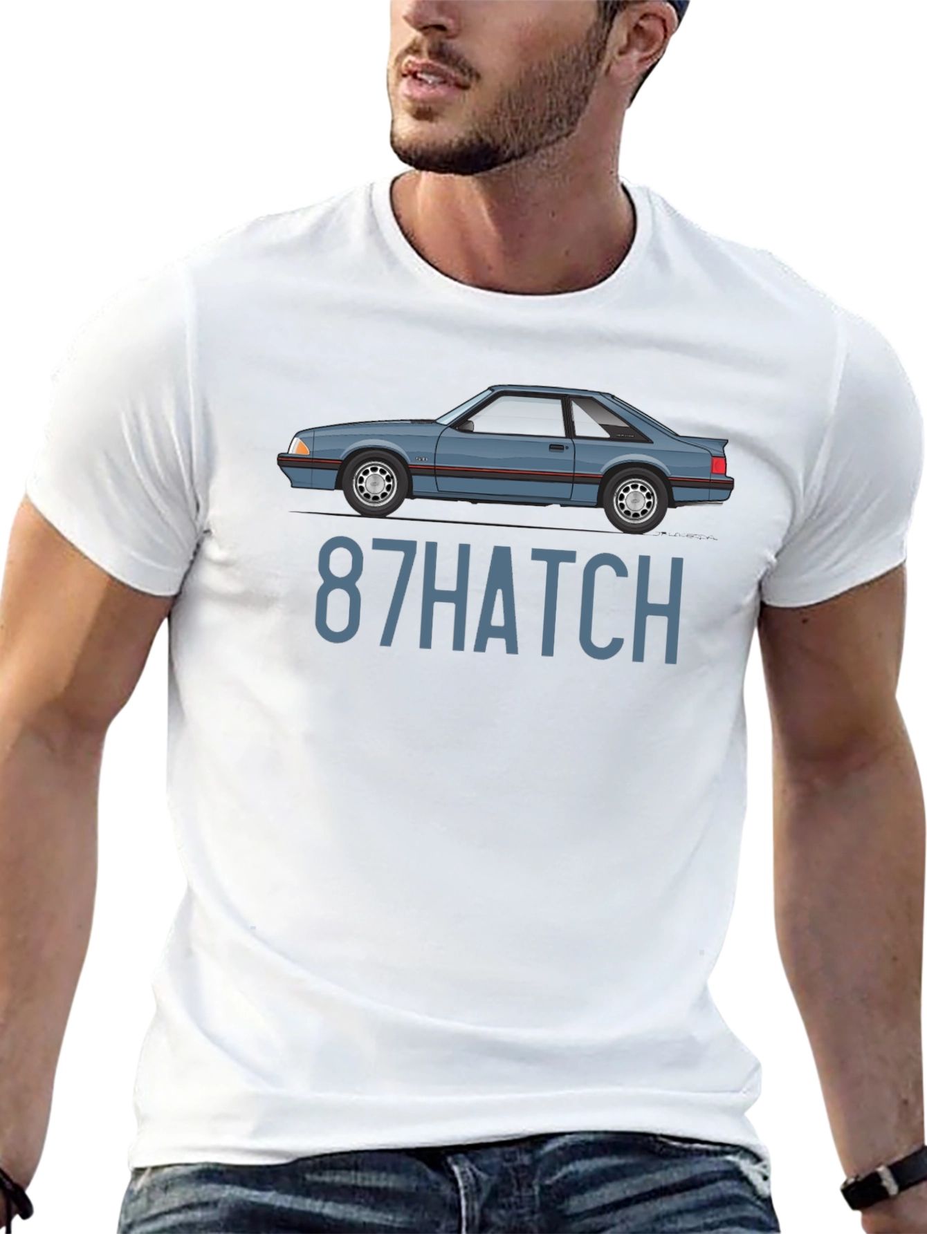 87 Hatch Graphic T-Shirt