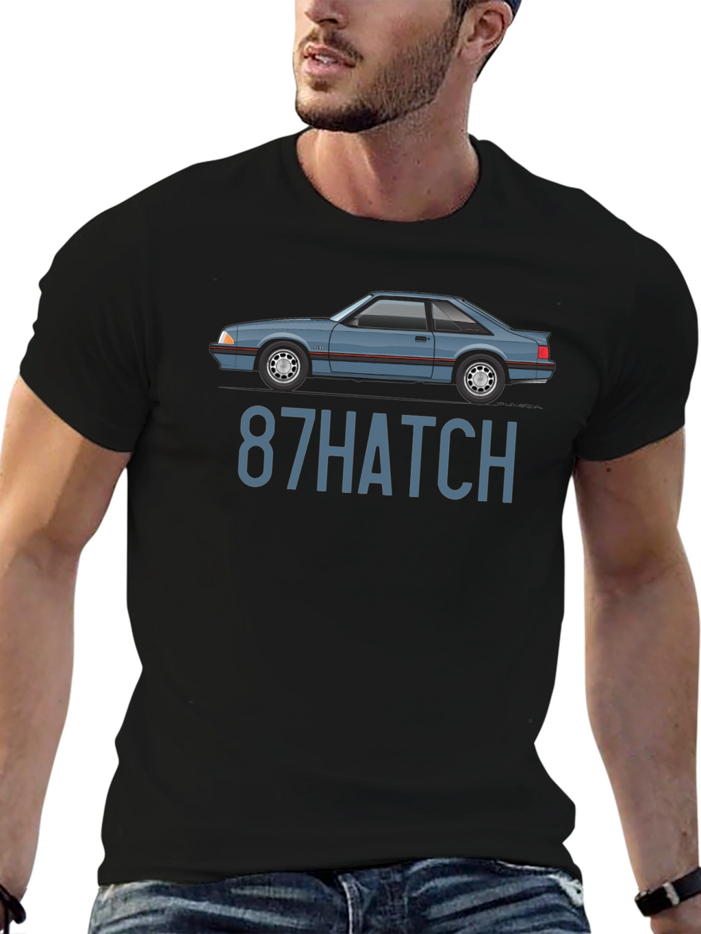 87 Hatch Graphic T-Shirt