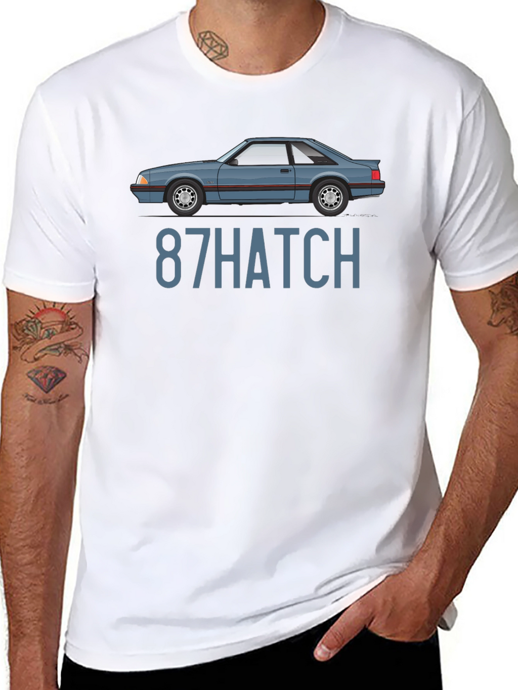 87 Hatch Graphic T-Shirt