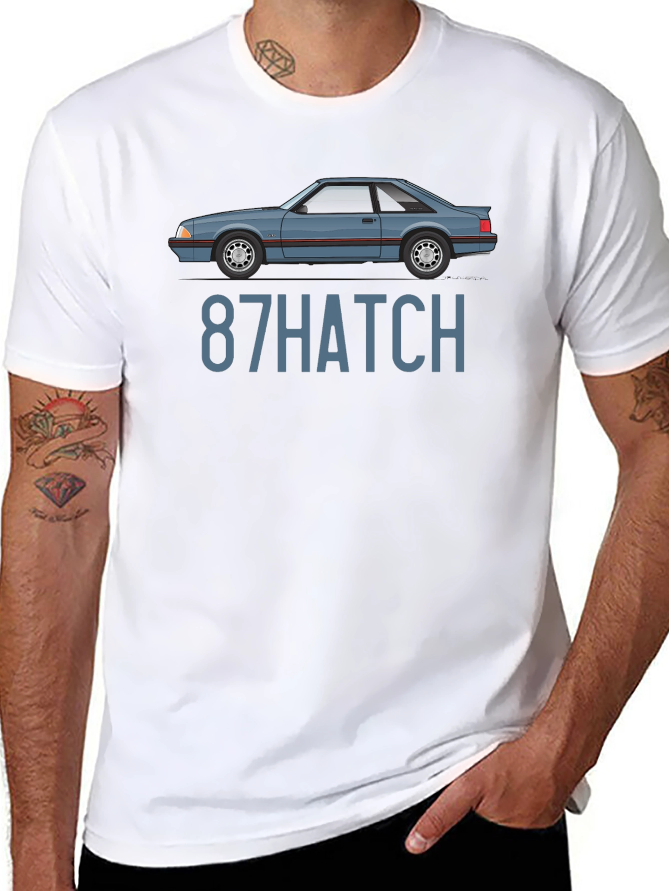 87 Hatch Graphic T-Shirt