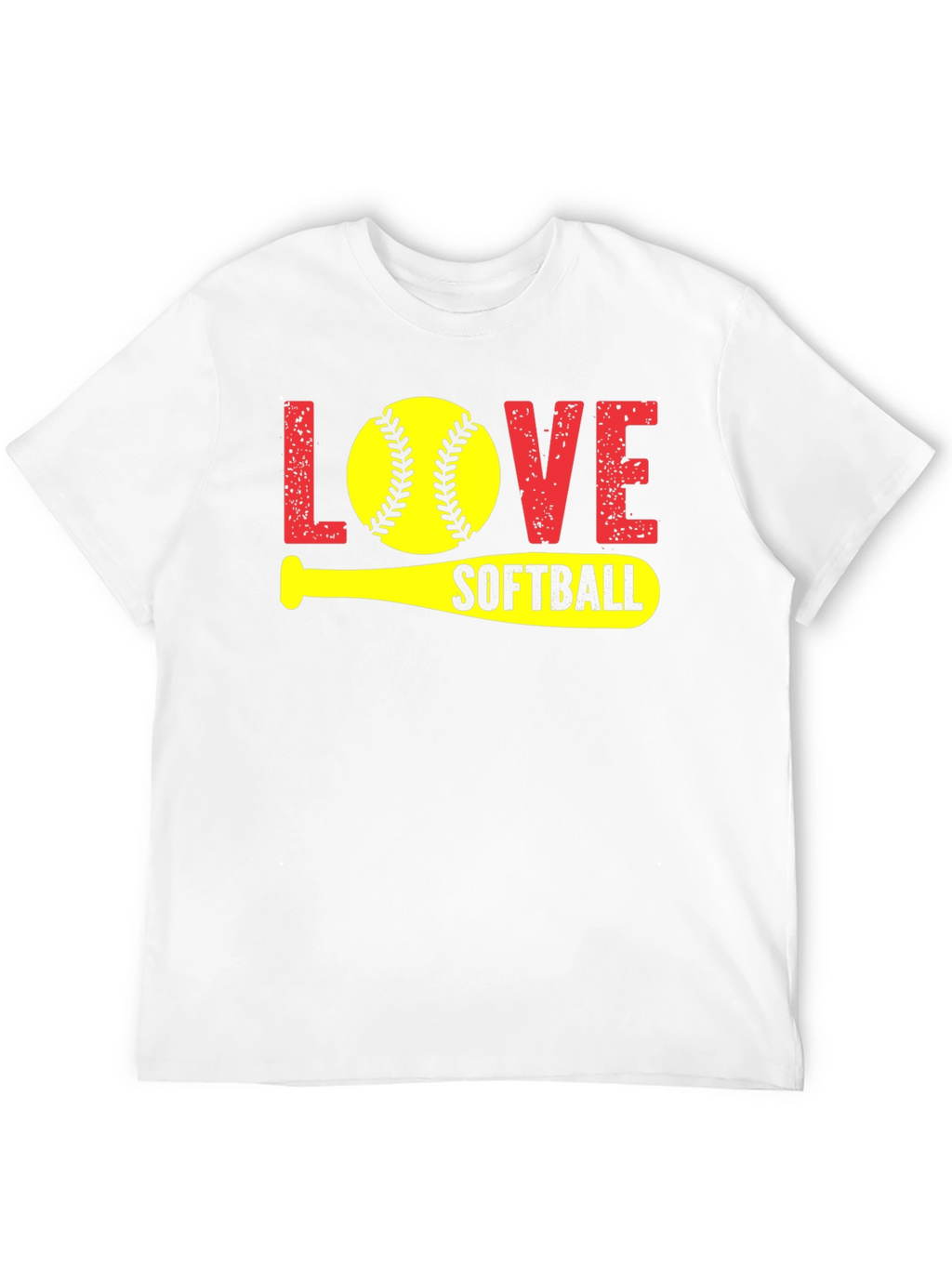 Love Softball Graphic T-Shirt