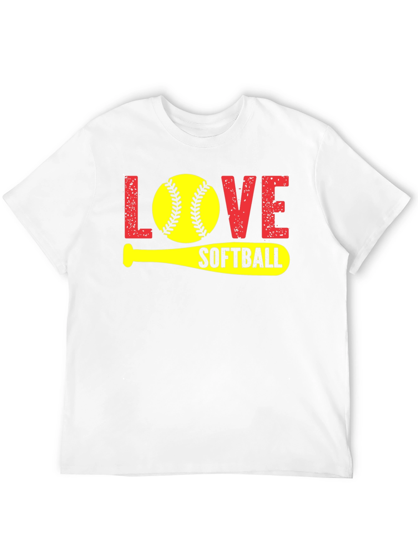 Love Softball Graphic T-Shirt