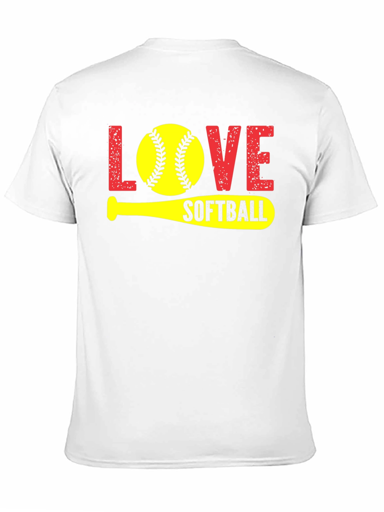Love Softball Graphic T-Shirt