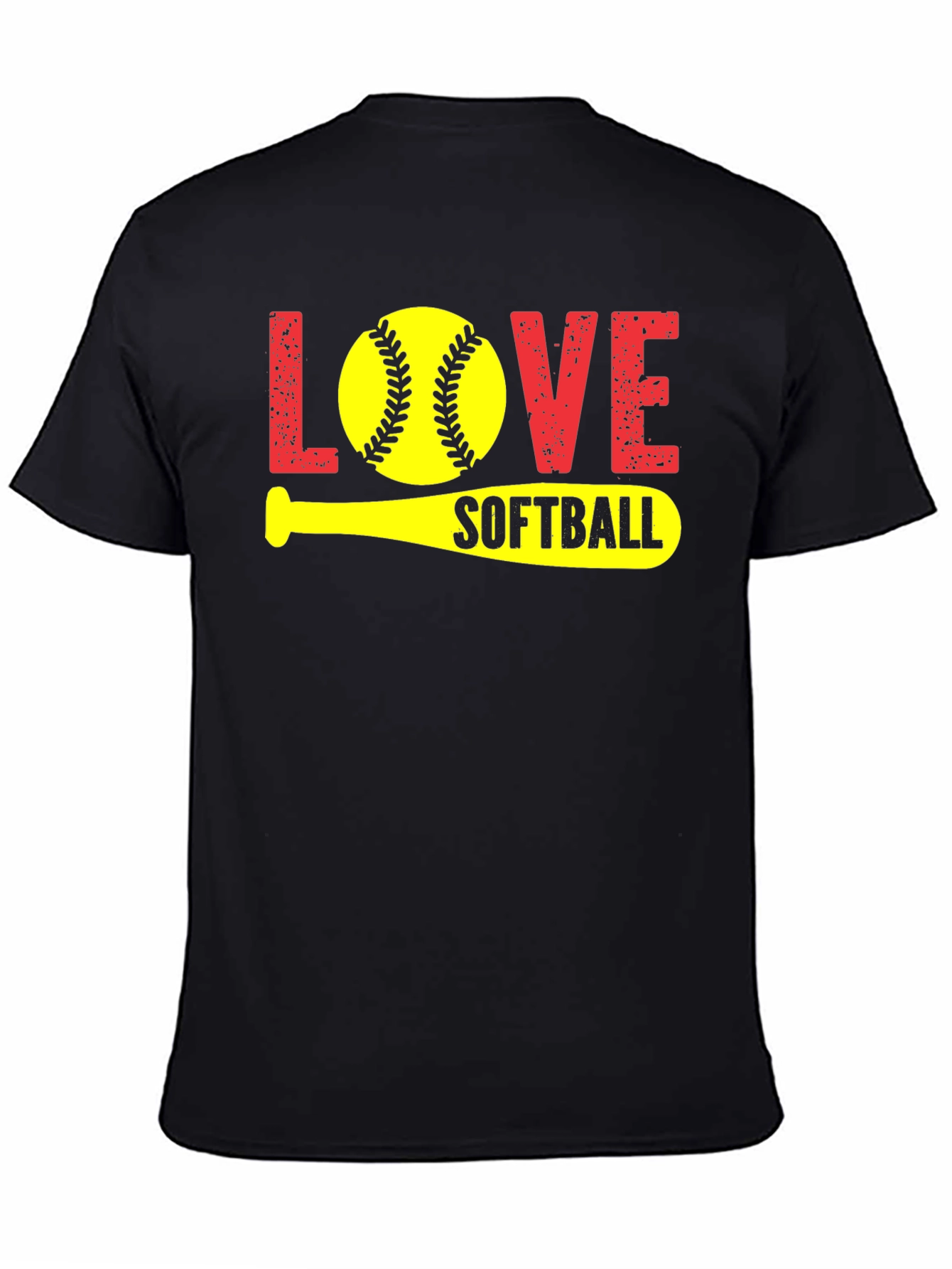 Love Softball Graphic T-Shirt