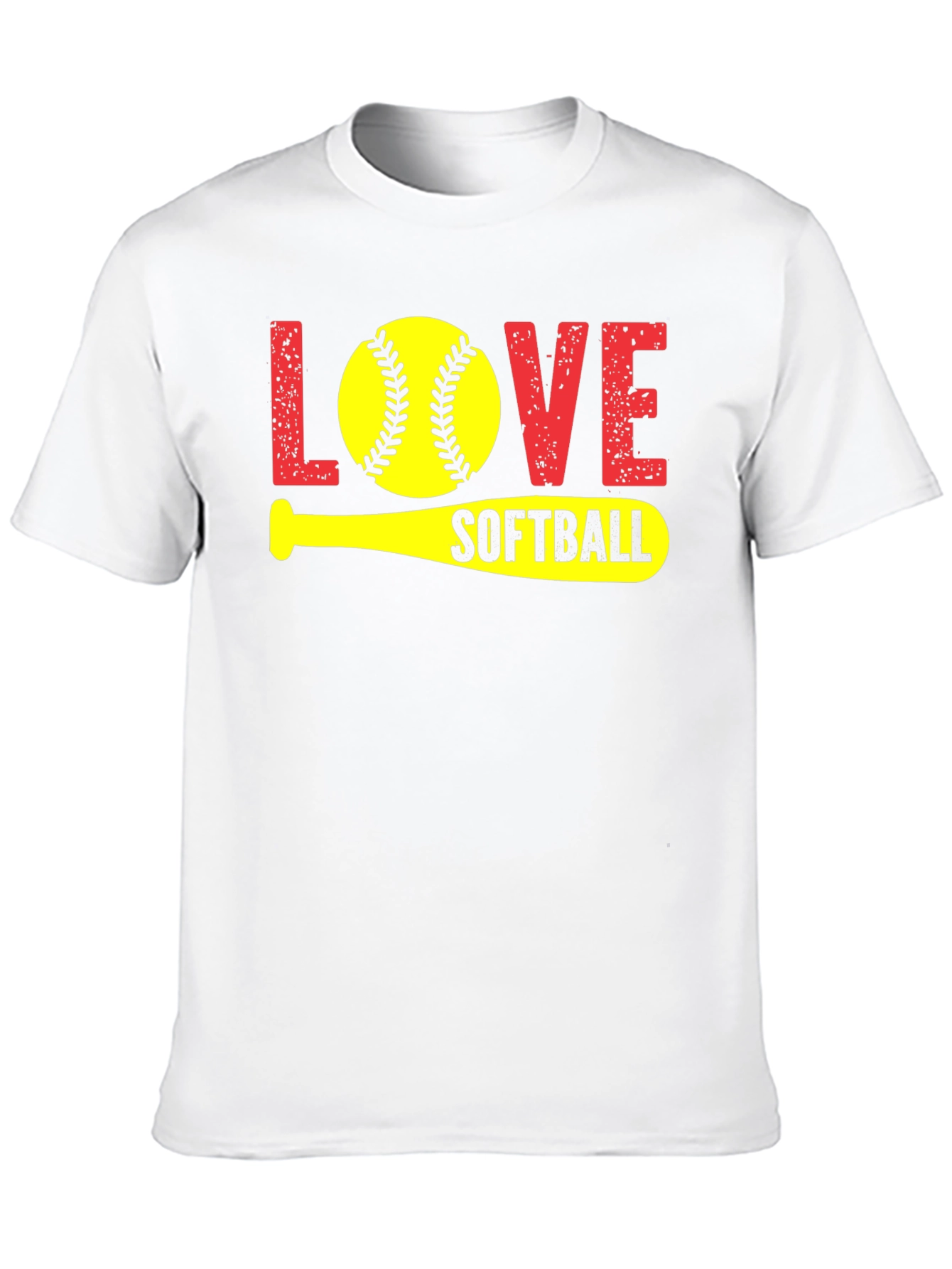 Love Softball Graphic T-Shirt