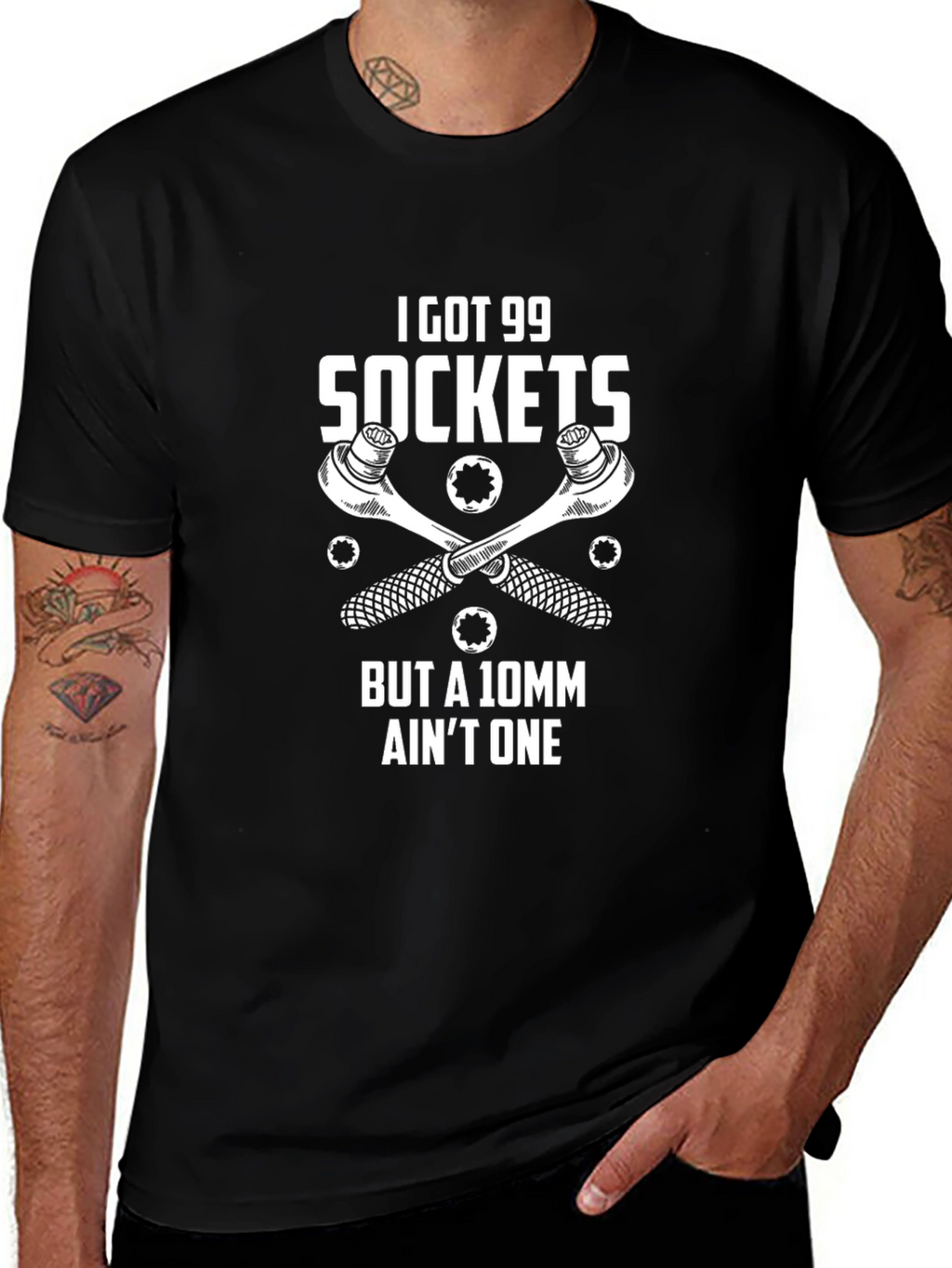 I Got 99 Sockets Funny Mechanic T-Shirt