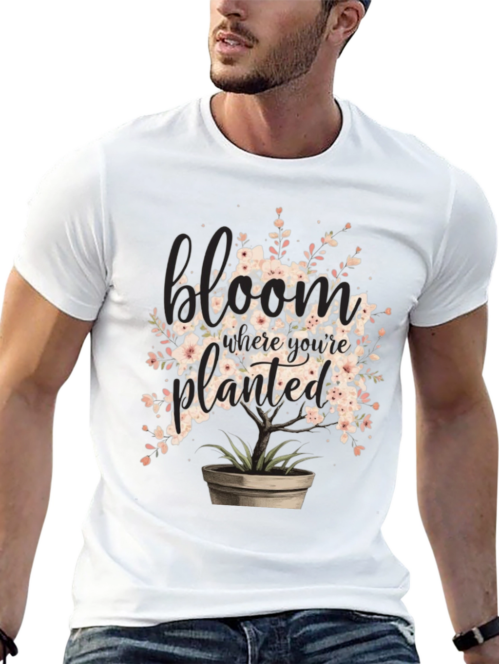 Bloom Where Youre Planted Graphic Tee
