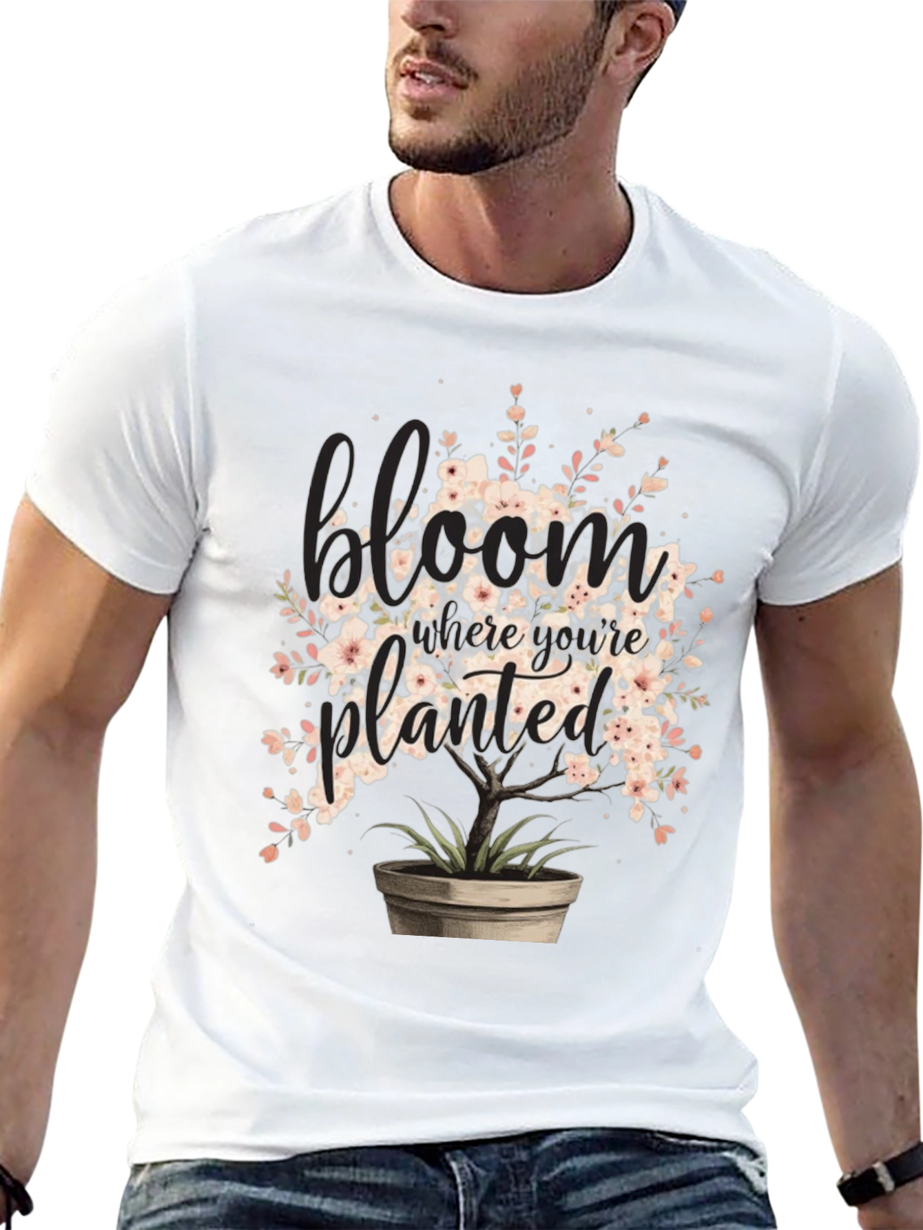 Bloom Where Youre Planted Graphic Tee