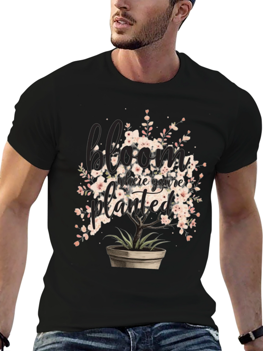 Bloom Where Youre Planted Graphic Tee