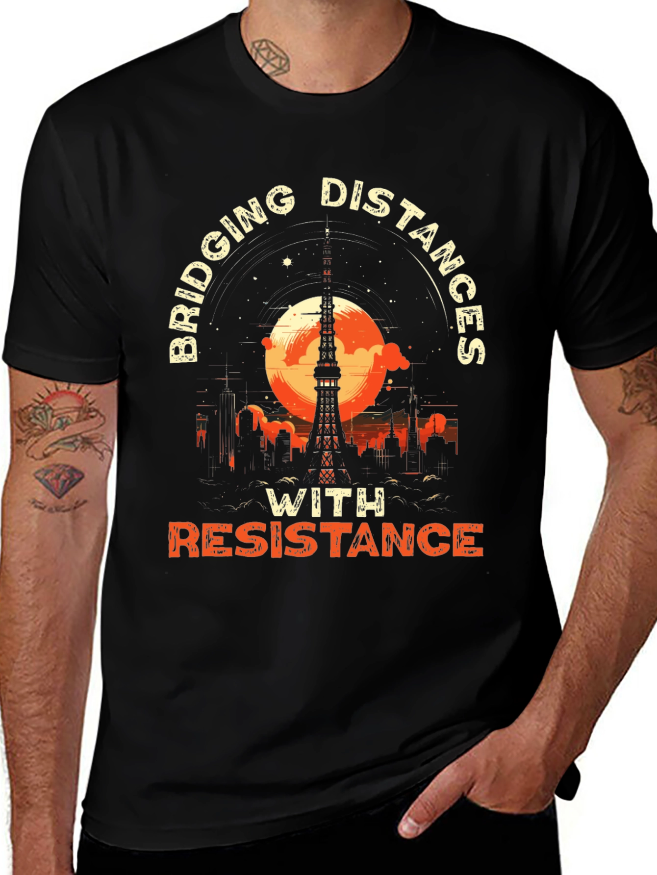 Bridging Distances Graphic Tee