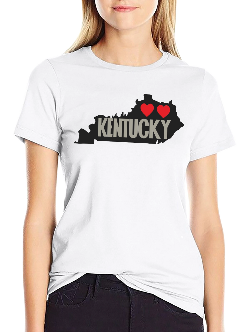 Kentucky State Love Graphic T-Shirt