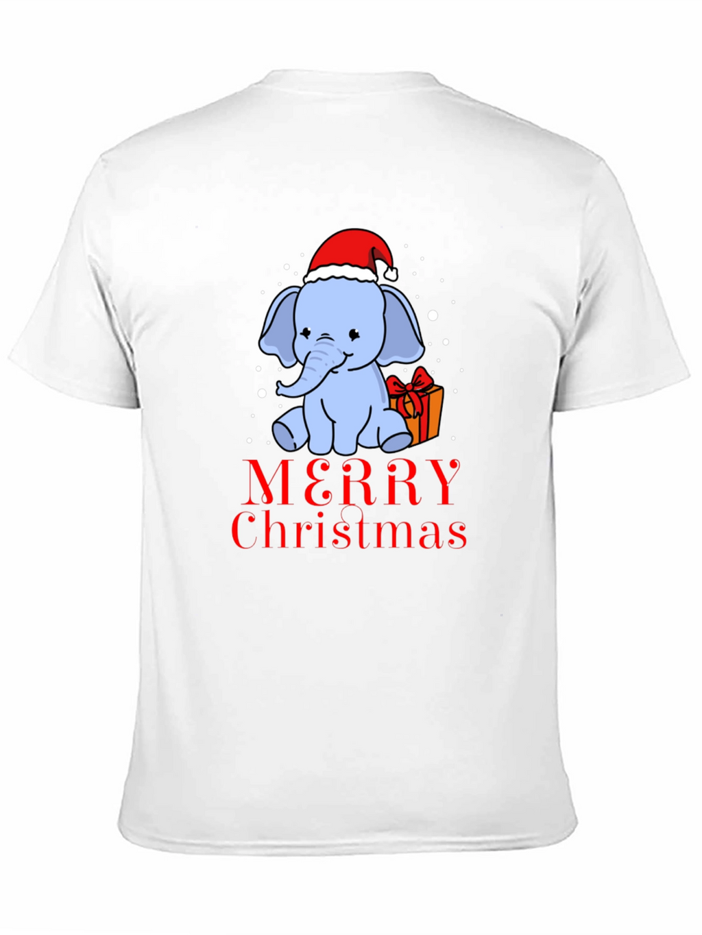 Christmas Elephant T-Shirt - Holiday Gift