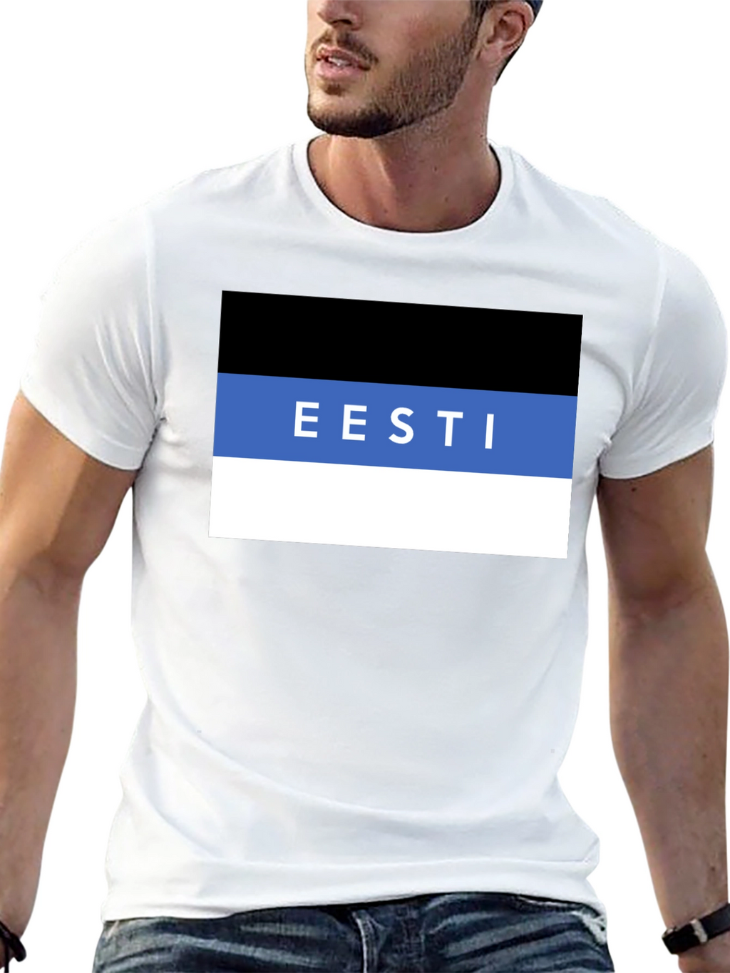 Estonia Flag T-Shirt - Eesti Pride Tee