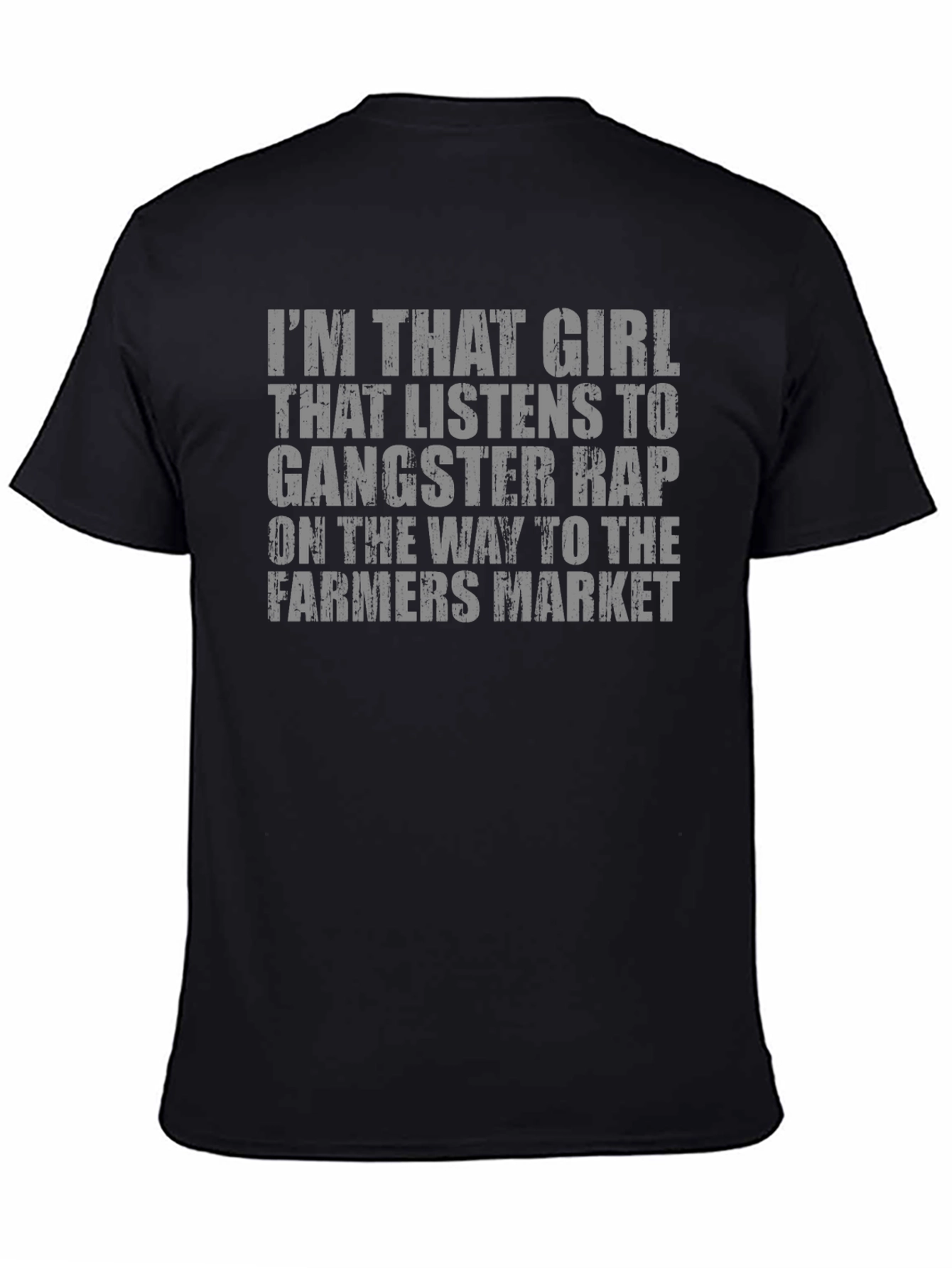 Gangster Rap Farmers Market Graphic T-Shirt