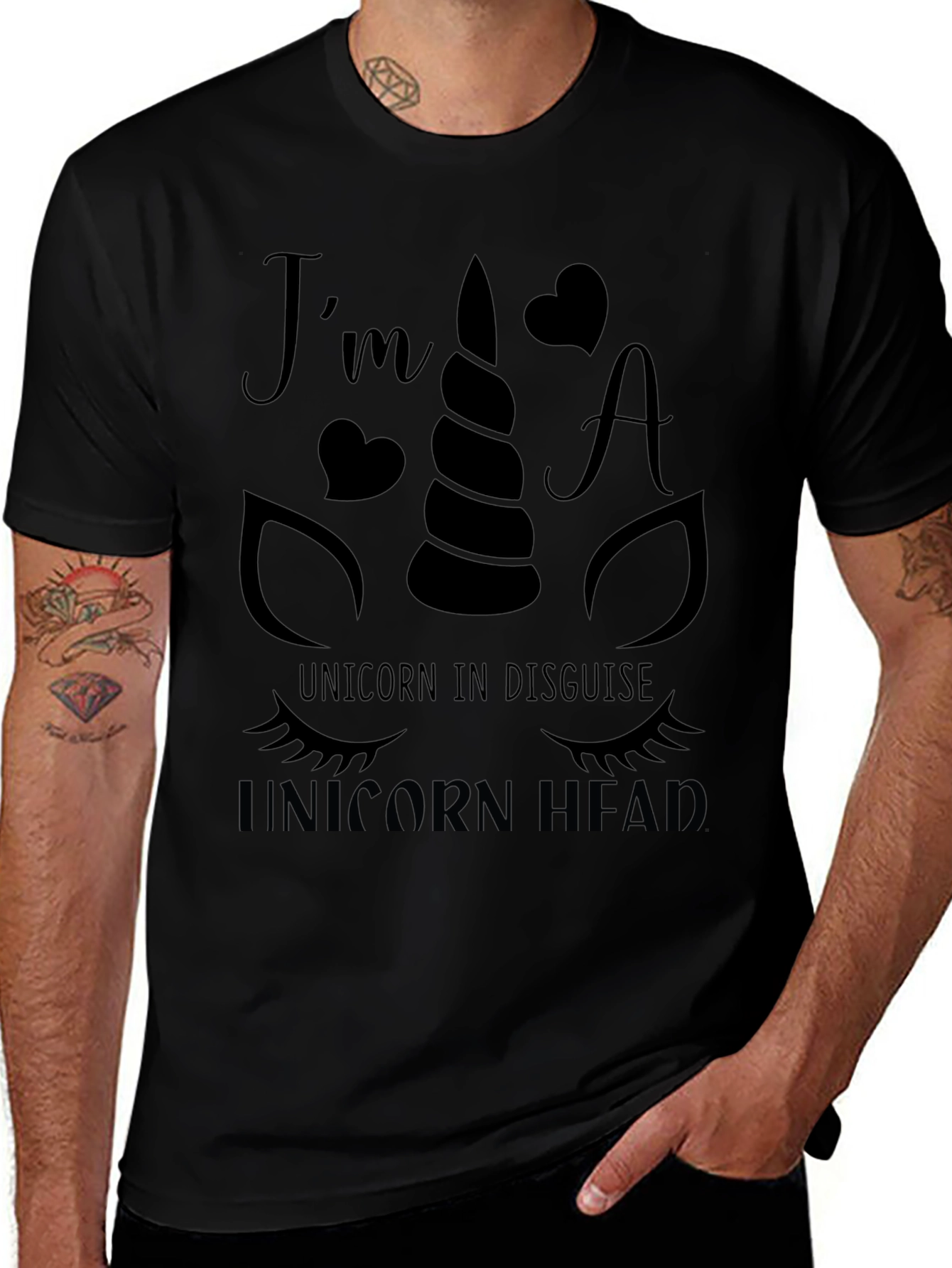 Im a Unicorn in Disguise Graphic T-Shirt